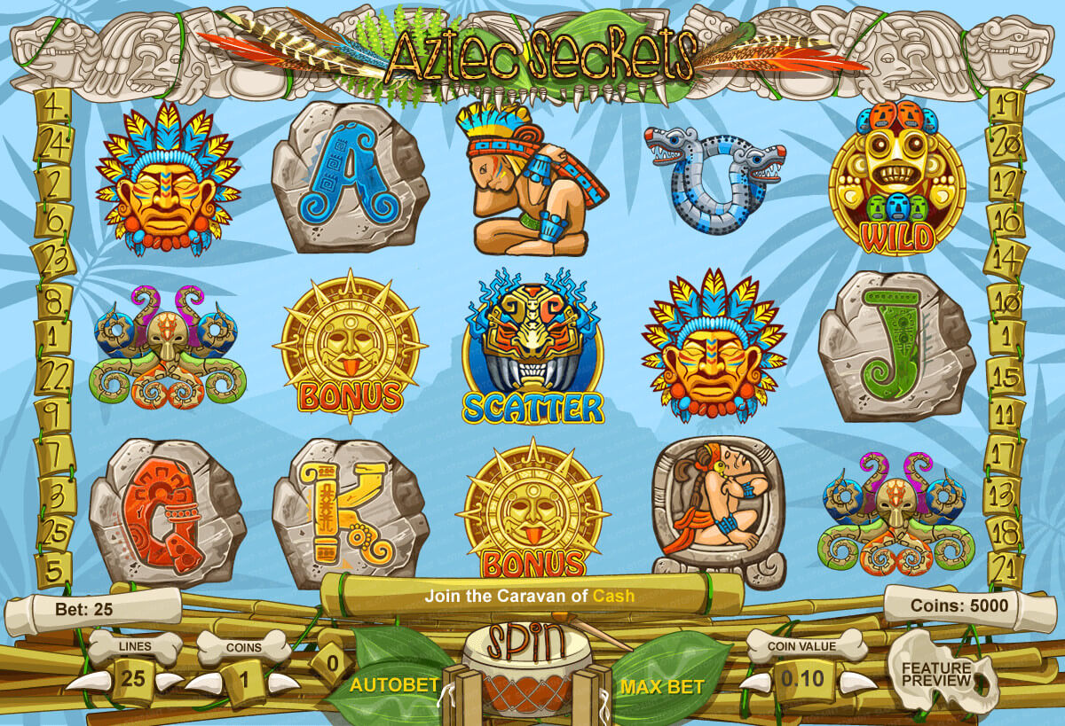 slotopaint-gamedesign-aztec-secrets-reels