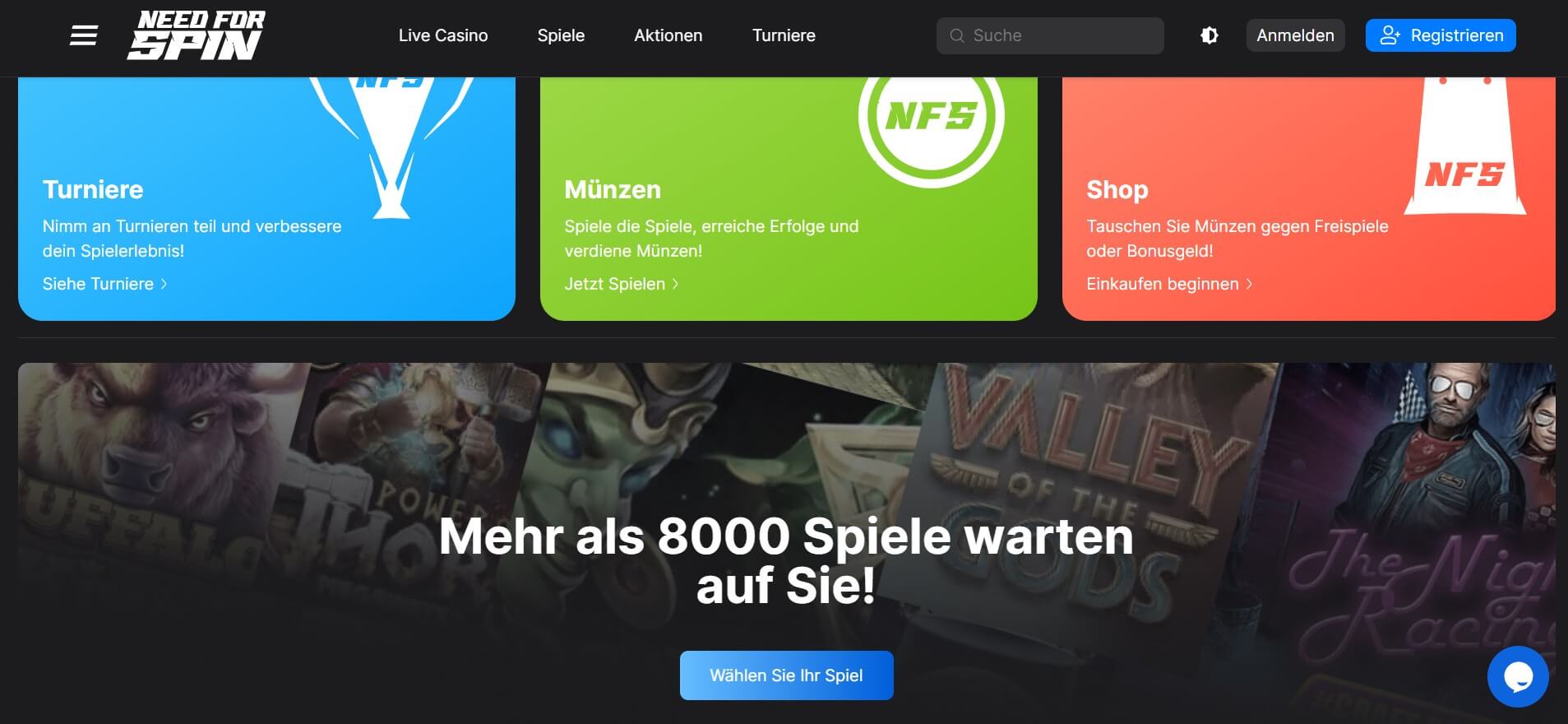 Need-for-Spin-Spiele