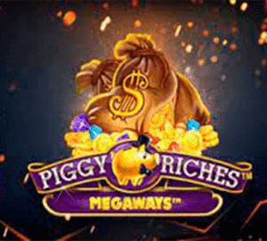 logo piggy riches megaways red tiger