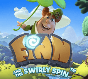 logo finn and the swirly spin netent