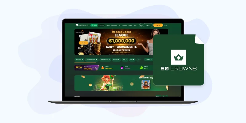50 Crowns Casino: 100 Free Spins with Neteller Deposit