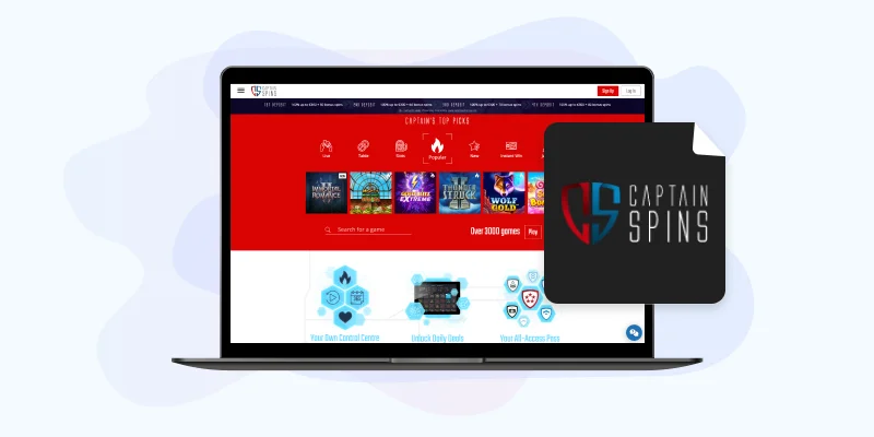 Captain Spins Low Deposit Casino NZ Captain Spins Minimum Deposit Casino NZ