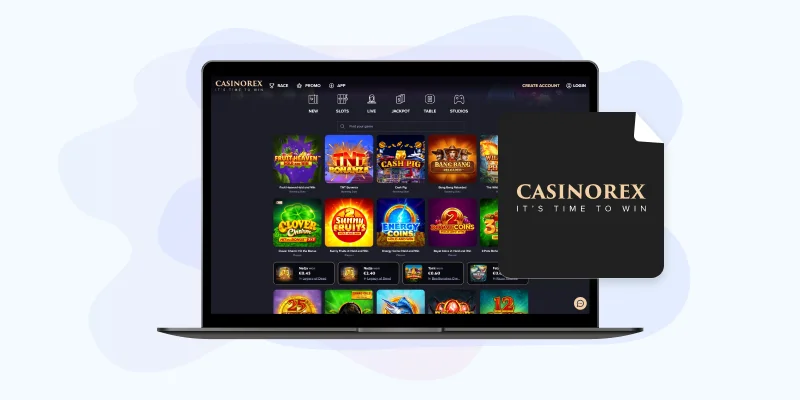 CasinoRex Best Live Real Money Online Casino in New Zealand CasinoRex Real Money Online Casino Lobby Screenshot