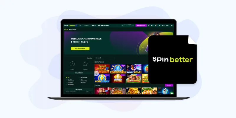 SpinBetter Best No Deposit Bonus Real Money Online Casino in New Zealand SpinBetter Real Money Online Casino Lobby Screenshot