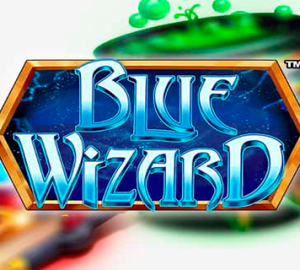logo blue wizard rarestone gaming