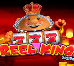 logo reel king mega red tiger